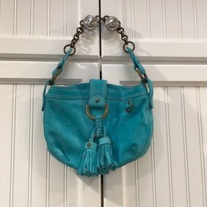 Jcrew suede leather purse- EUC